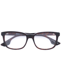 tortoiseshell effect glasses McQ Alexander McQueen