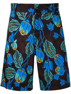 floral print shorts  Pt01