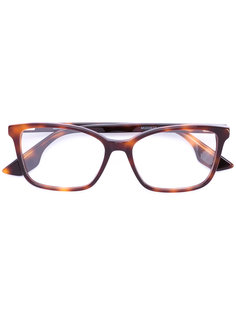 tortoiseshell-effect glasses McQ Alexander McQueen