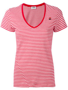 v-neck striped T-shirt Sonia By Sonia Rykiel