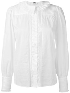 pleated front shirt  Sonia By Sonia Rykiel
