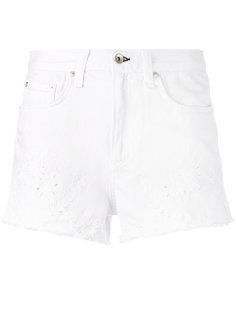 English embroidery denim shorts Rag &amp; Bone /Jean