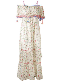 floral print off-shoulders dress Anjuna