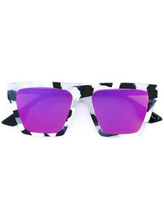 contrast-tint square sunglasses McQ Alexander McQueen
