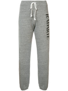 logo print track pants  Rodarte