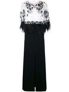 embellished evening gown Talbot Runhof