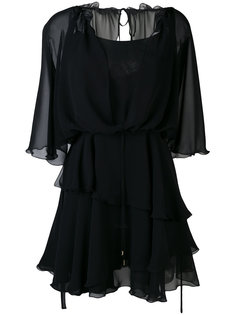 sheer mini dress Talbot Runhof