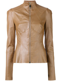 fitted leather jacket Talbot Runhof