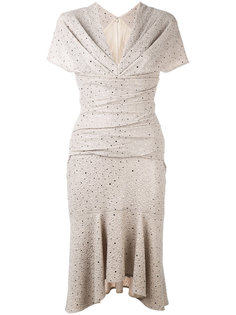 sparkly flutter dress Talbot Runhof