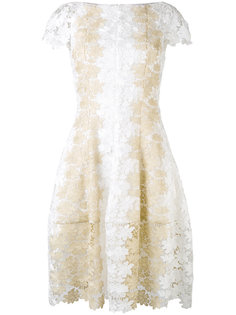 floral embroidered dress Talbot Runhof