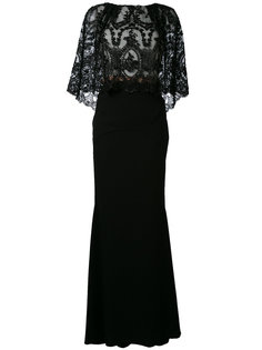 embroidered maxi dress Talbot Runhof