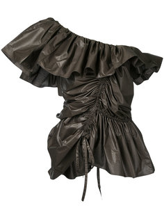 asymmetric ruffle top Lemaire