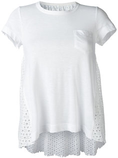 asymmetric pleated skirt Sacai