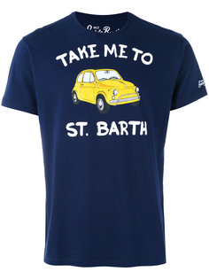 футболка с принтом St. Barth Mc2 Saint Barth