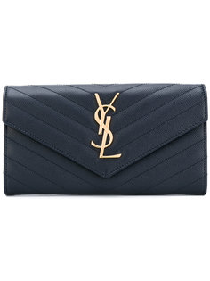 large Monogram flap wallet Saint Laurent
