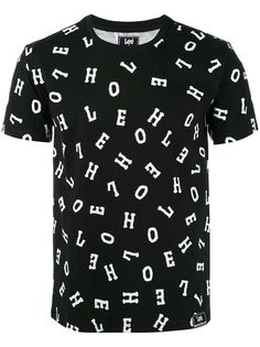 letter print T-shirt  House Of Holland