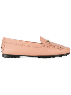 мокасины с бахромой Tods Tod`S