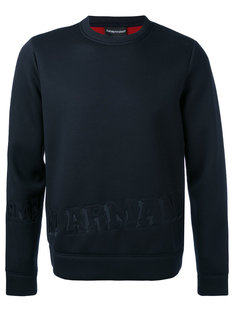 logo embossed sweatshirt Emporio Armani