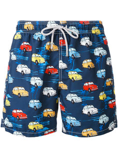 cars print swim shorts  Mc2 Saint Barth