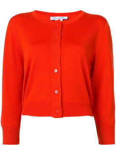 cropped sleeve cardigan Oscar de la Renta