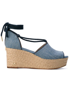 босоножки на танкетке Hastings Michael Michael Kors
