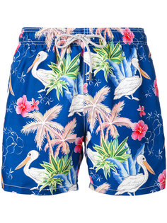 floral print swim shorts  Mc2 Saint Barth
