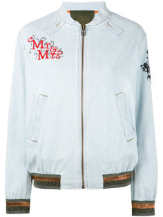denim bomber jacket Mr &amp; Mrs Italy