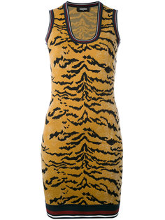 animal print mini dress Dsquared2