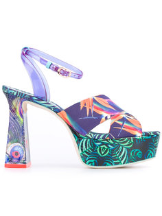 printed platform sandals Sophia Webster