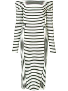платье с полосатым дизайном Derek Lam 10 Crosby