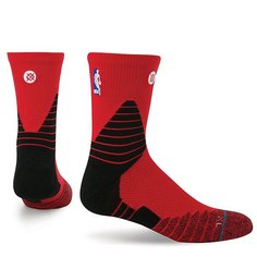 Носки средние Stance Nba Oncourt Solid Qtr Red