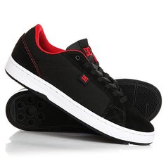 Кеды кроссовки низкие DC Astor Black/Red