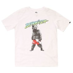 Футболка детская Quiksilver Bearwatch Tees White