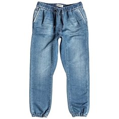 Штаны прямые детские Quiksilver Fonic Den Fl Pant Worn Wash