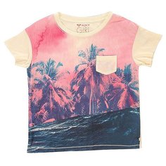 Футболка детская Roxy Remindmewaves Tees Sand Piper