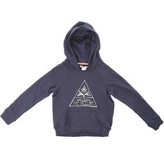 Толстовка кенгуру детская Roxy Tiderushprinted Otlr Peacoat