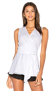 Poplin wrap tank - Diane von Furstenberg