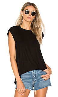 Hi lo rib tee - Enza Costa