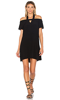 Halter cold shoulder shift dress - 1. STATE