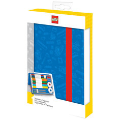 Набор цветных карандашей с 2 насадками в форме кирпичика, 9 шт., LEGO