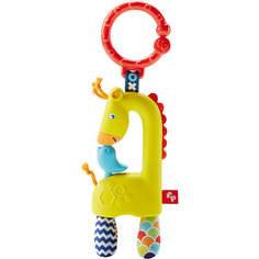 Погремушка-прорезыватель Жираф, Fisher Price Mattel