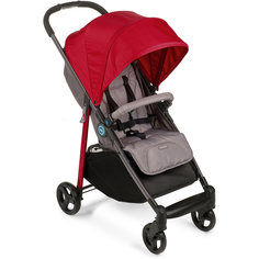 Прогулочная коляска Happy Baby Crossby, красный