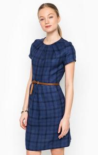 Льняное платье в клетку Barbour