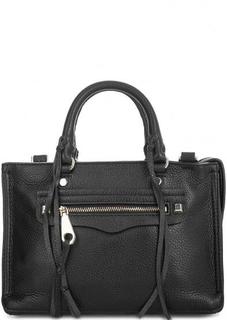 Маленькая кожаная сумка с короткими ручками Rebecca Minkoff
