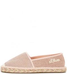 Эспадрильи розового цвета S.Oliver