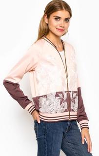 Куртка-бомбер с вышивкой Juicy Couture