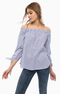 Блуза в полоску с открытыми плечами Scotch&Soda