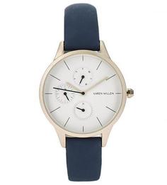 Часы с циферблатом круглой формы Karen Millen