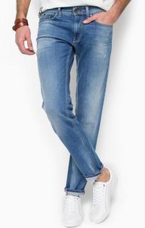 Светло-синие зауженные джинсы Gas