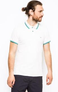 Белая футболка поло из хлопка Wrangler